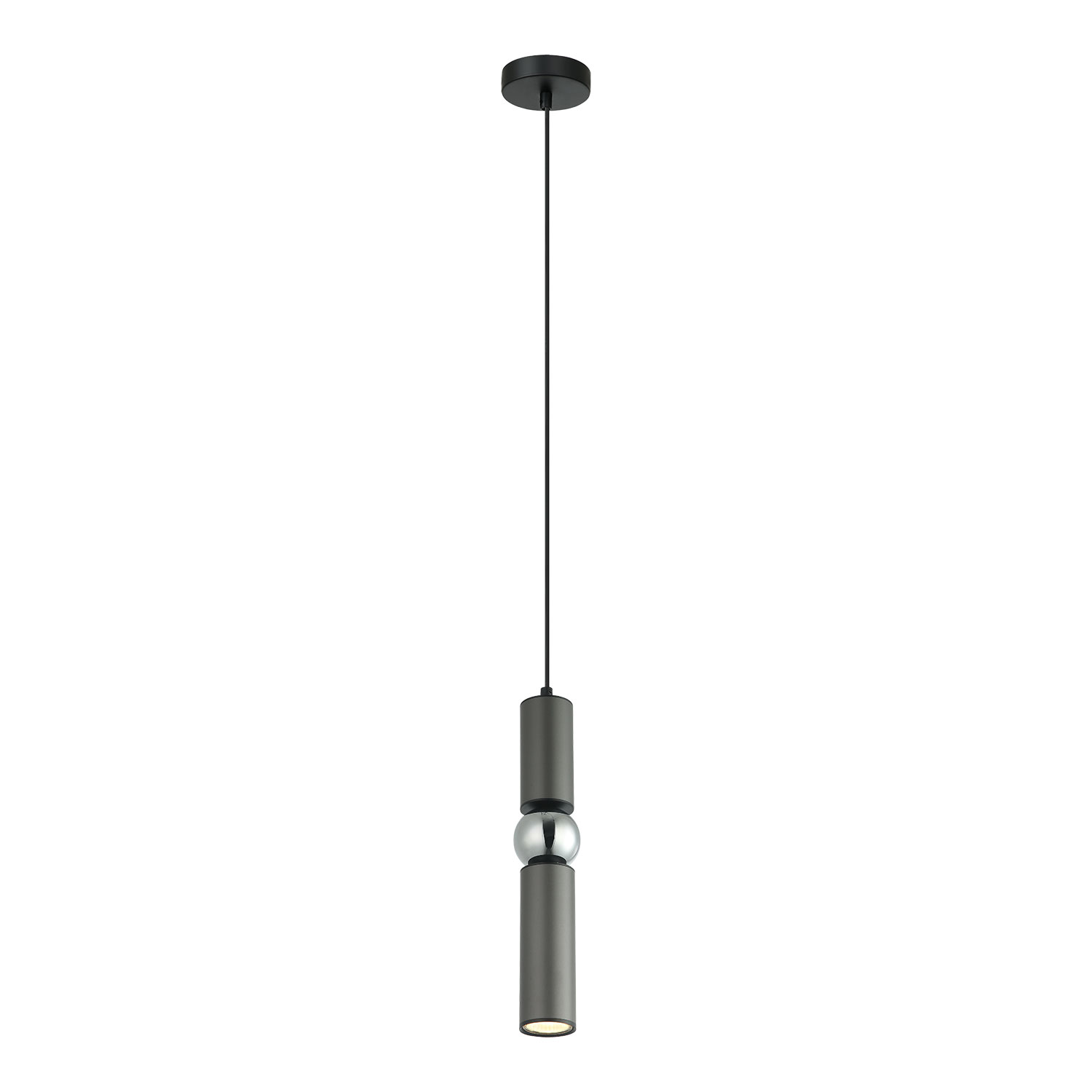 Подвесной светильник Lussole LSP-8572, 6*40 см, серый