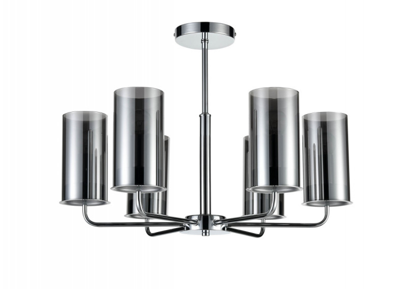 Потолочная люстра  56*42 см, 6*E14 хром Vele Luce Licia VL1923L06