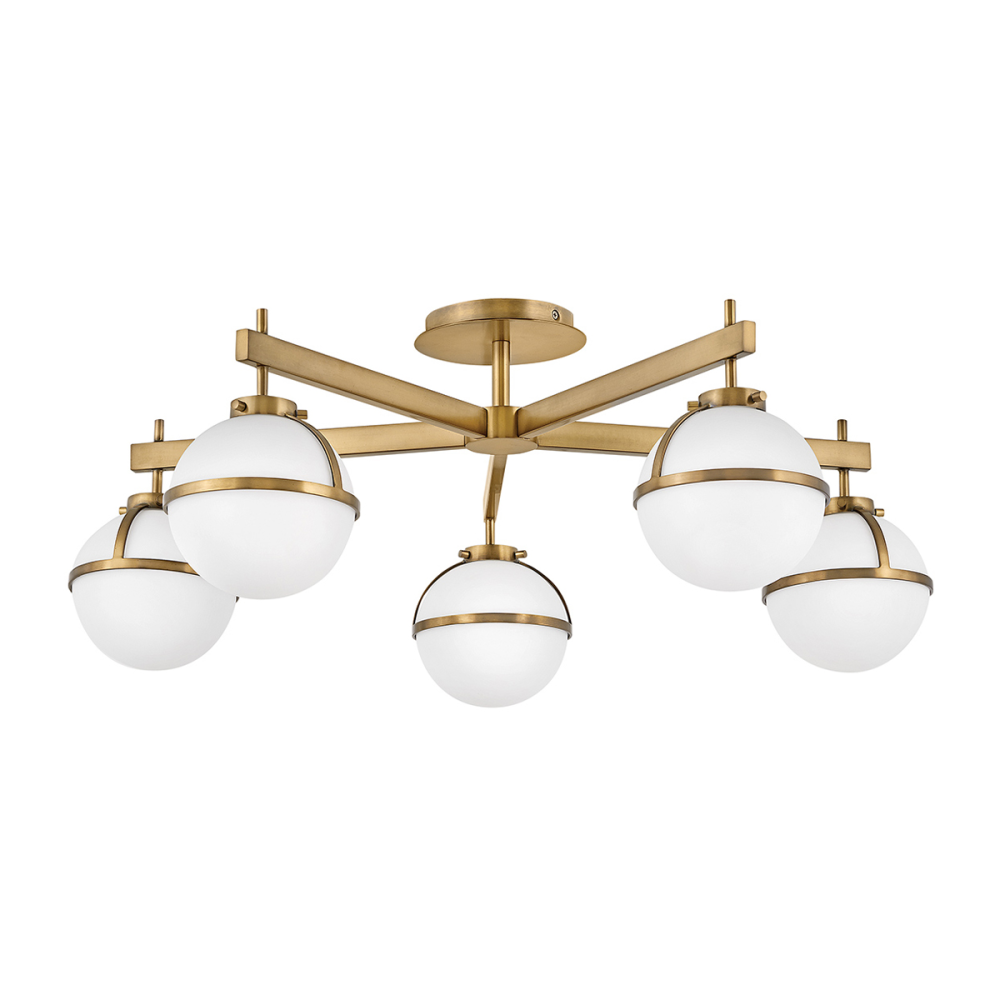 Светильник для ванных комнат ** см, E14*40W, Natural Concepts Hinkley Hollis FE-GALENA7-SBL, латунь