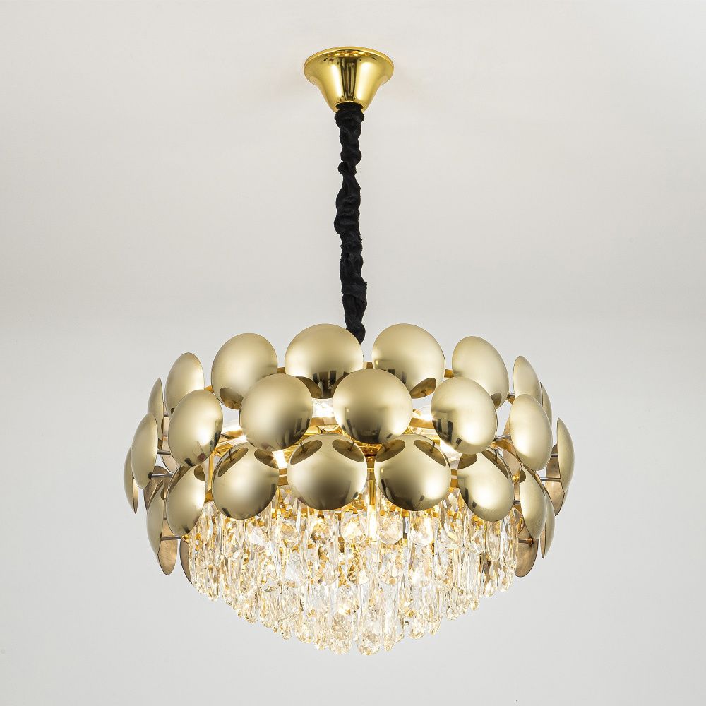 Подвесная люстра 50*50*76 см, Е14 8x40W, Золото MODELUX ML.627.8