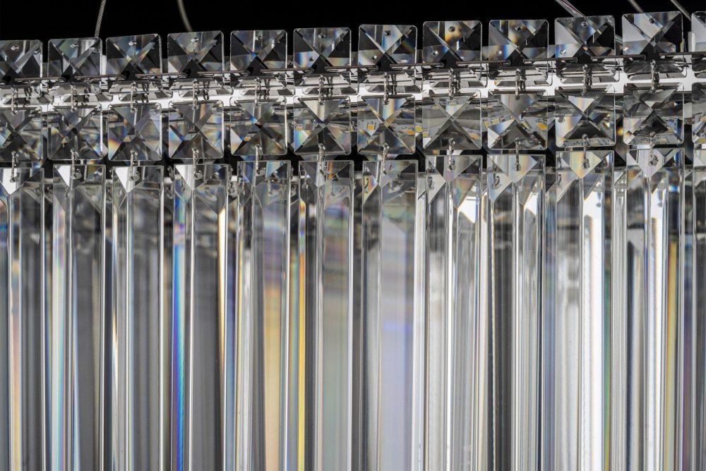 Люстра подвесная **30 см, Led лента*LED*100W, 3000/6000K, Arti Lampadari Ovindoli Gold Ovindoli L 1.5.80X30.101 N, Никель