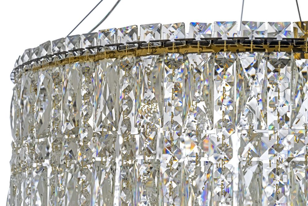 Люстра подвесная *60*30 см, Led лента*LED*68W, 3000/6000K, Arti Lampadari Ovindoli Gold Ovindoli L 1.5.60.102 G, Золото