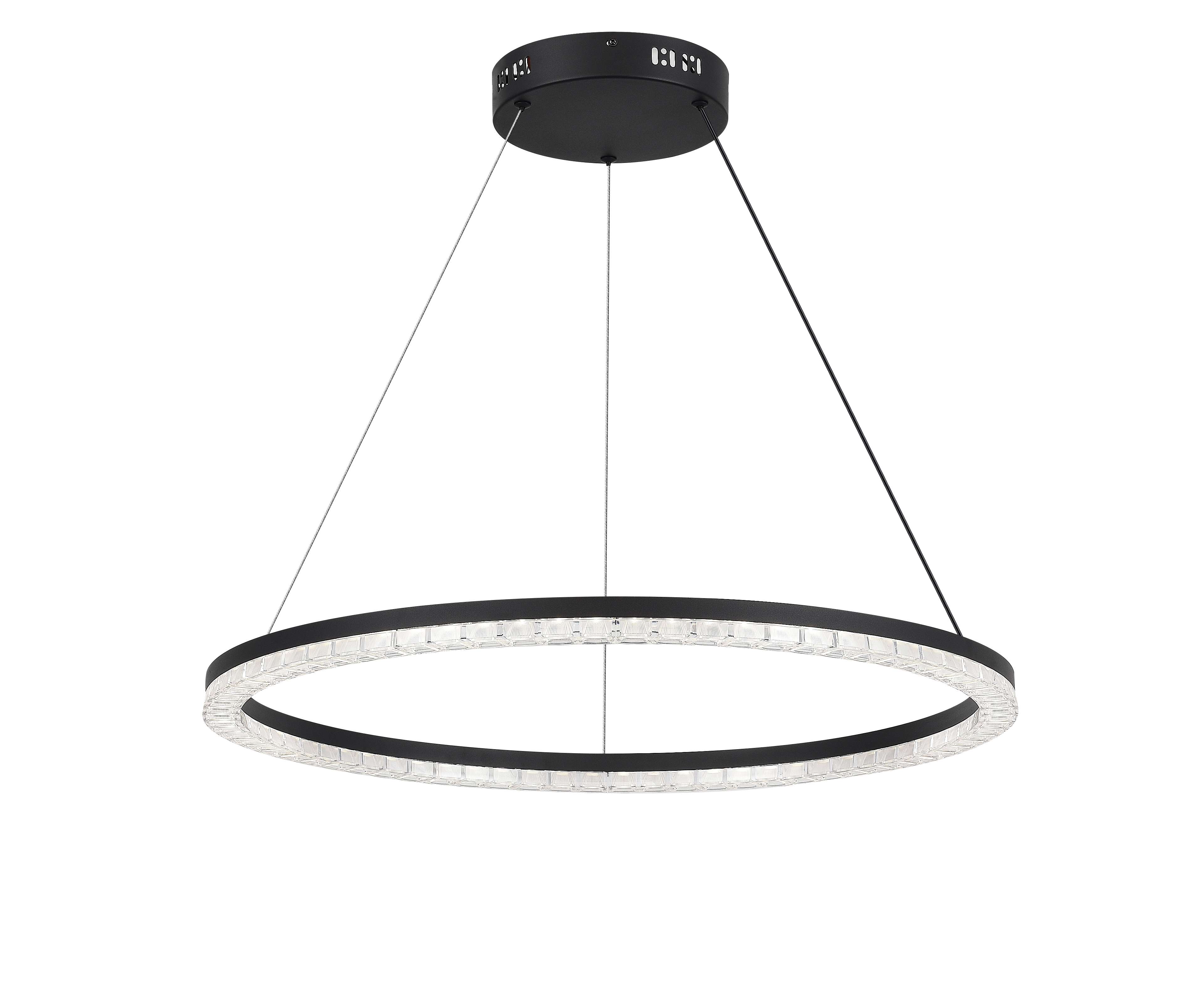 Люстра 650*1500, LED, 50W 4000K NewRgy LED P2830-DW-65 SANDY BLACK, SANDY BLACK