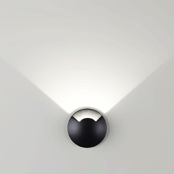 Светильник 6 см, 3W, 4000K, Odeon Light Wald 6662/1GL, черный