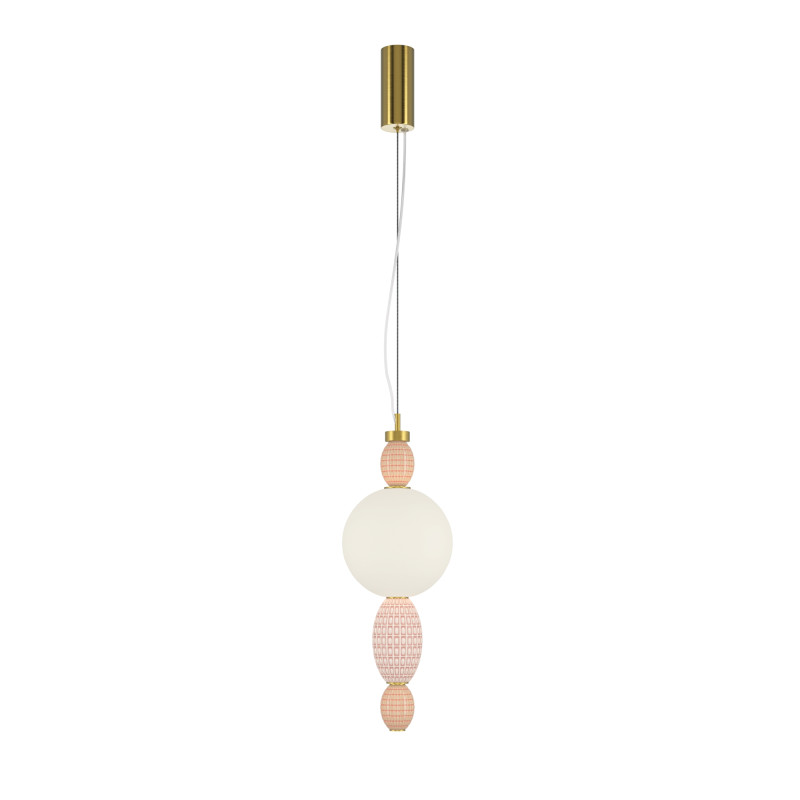 Светильник 20 см, 12W, 3000K, Maytoni Adore MOD297PL-L12BS3K, латунь