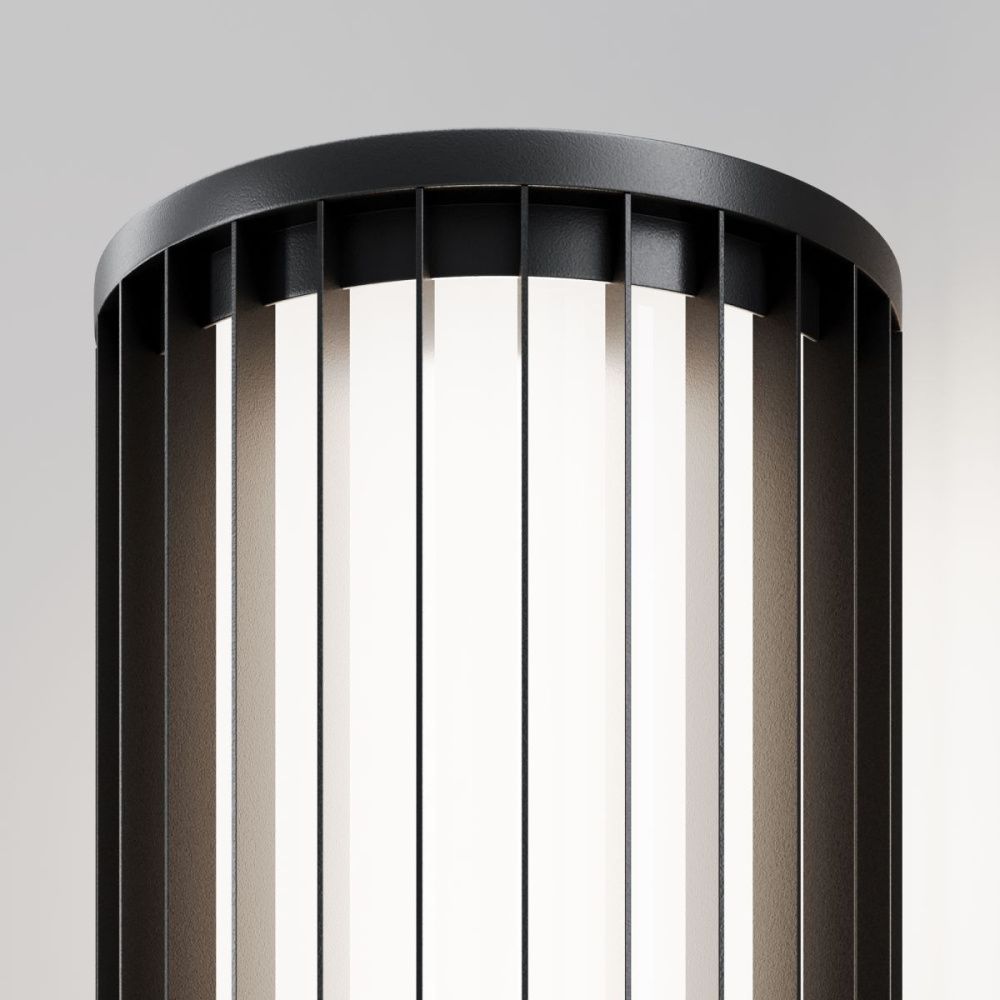 Уличный настенный светильник 32 см, Maytoni Alura O492WL-02GF, черный