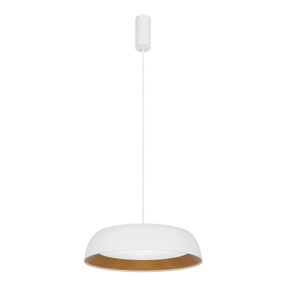 Светильник подвесной Белый, Древесный/белая LED 1*30W 4000K St Luce  SLE1812-503-01