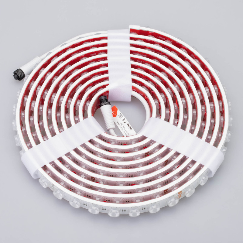 Лента герметичная FLT-PS-S42-23mm 24V RGB (21 W/m, IP67, 30deg, 5m), Arlight 037729. Цена указана за 5 метров. Продается кратно 5 метрам.