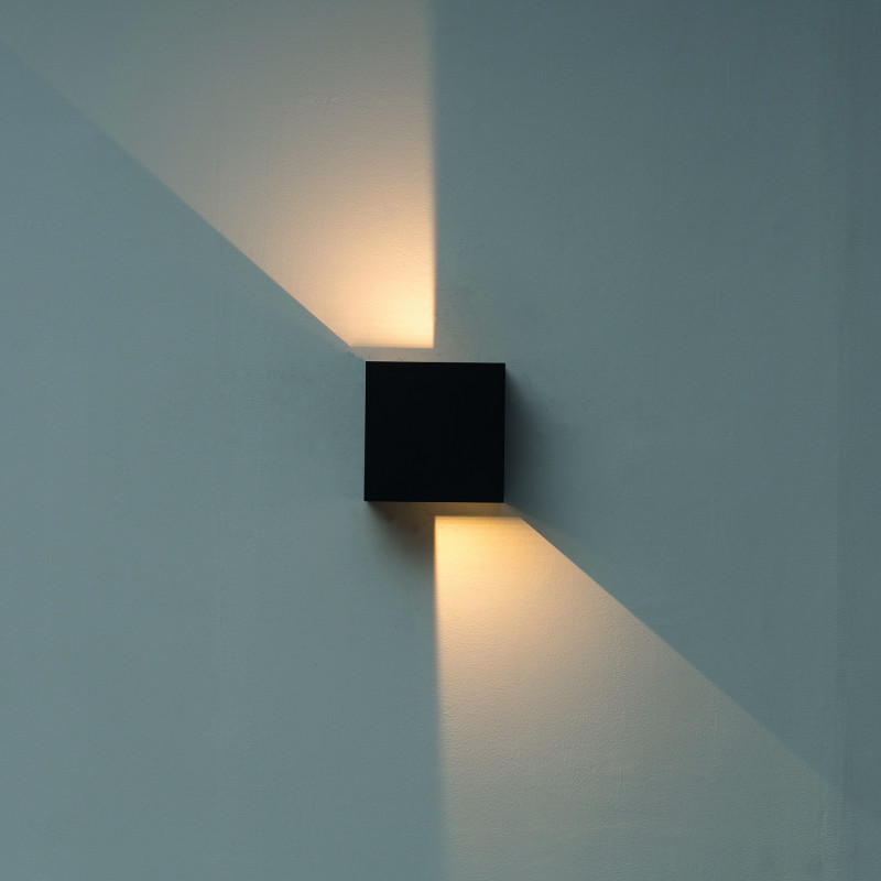 Бра *15*15 см, LED *  20W, 4000К Mantra Davos Xl 7653, черный