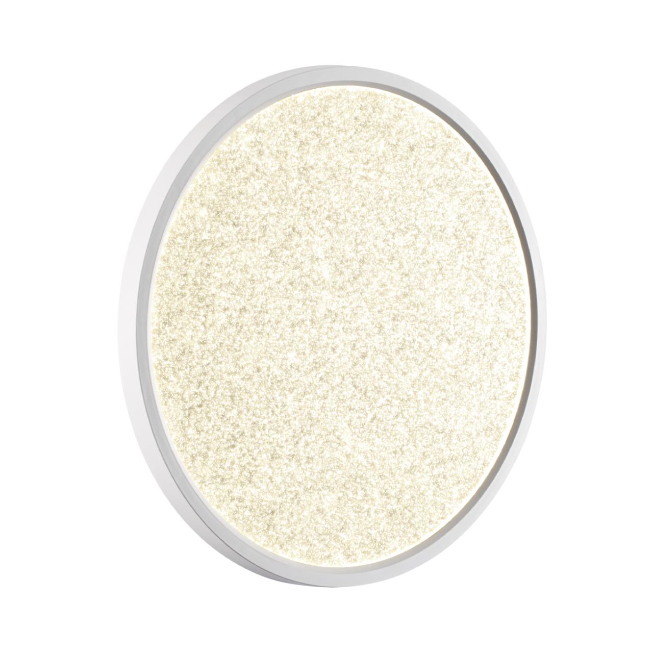 Cветильник 40*2,5 см, LED 32W, 3000/4000 К, IP40, белый, пластик Sonex Omega White, 7661/32L