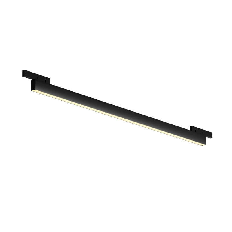 Трековый светильник 45*1*1,8 см, LED 12W 2700K Maytoni Technical Accessories for tracks Levity Basis TR192-1-12W2.7K-B черный