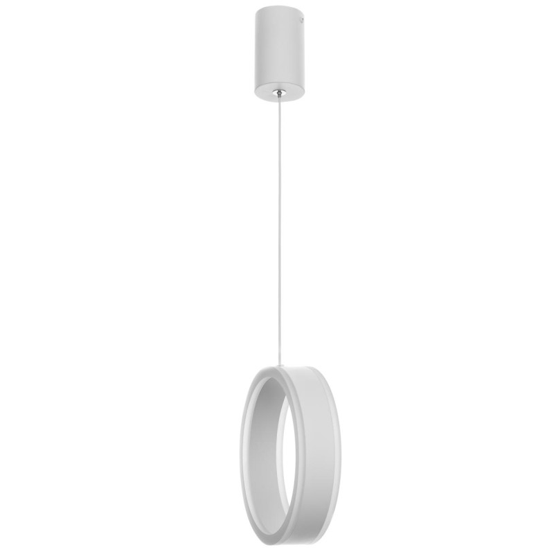 Подвесной светильник 20*33/125 см, 20W, 4000K Citilux CL719000 Дуэт Белый