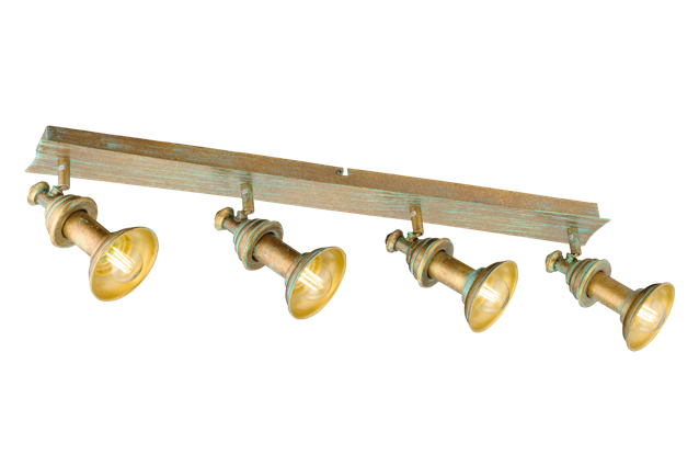 Бра L870 x W180 x H155, мм, 40W, GDGR Sfera Sveta B86057/4W GDGR
