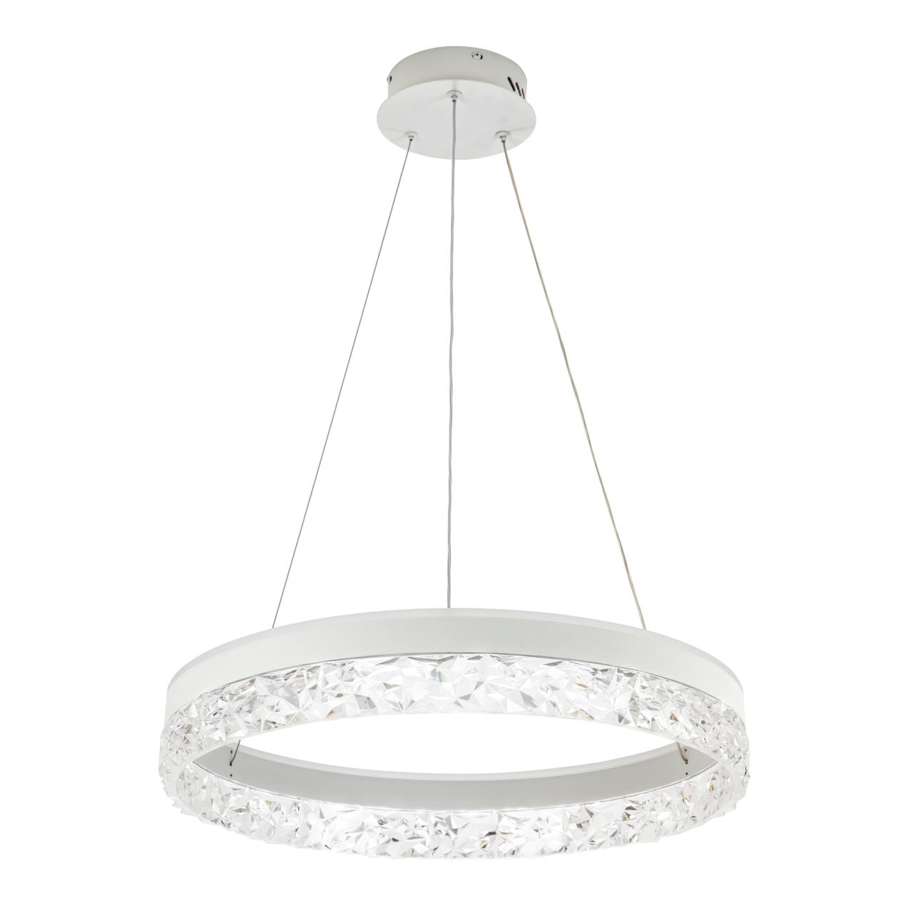 Подвесной светильник 50*50*140 см, LED 72W, 3000 / 6000K, Белый LED4U L5021-500 WH