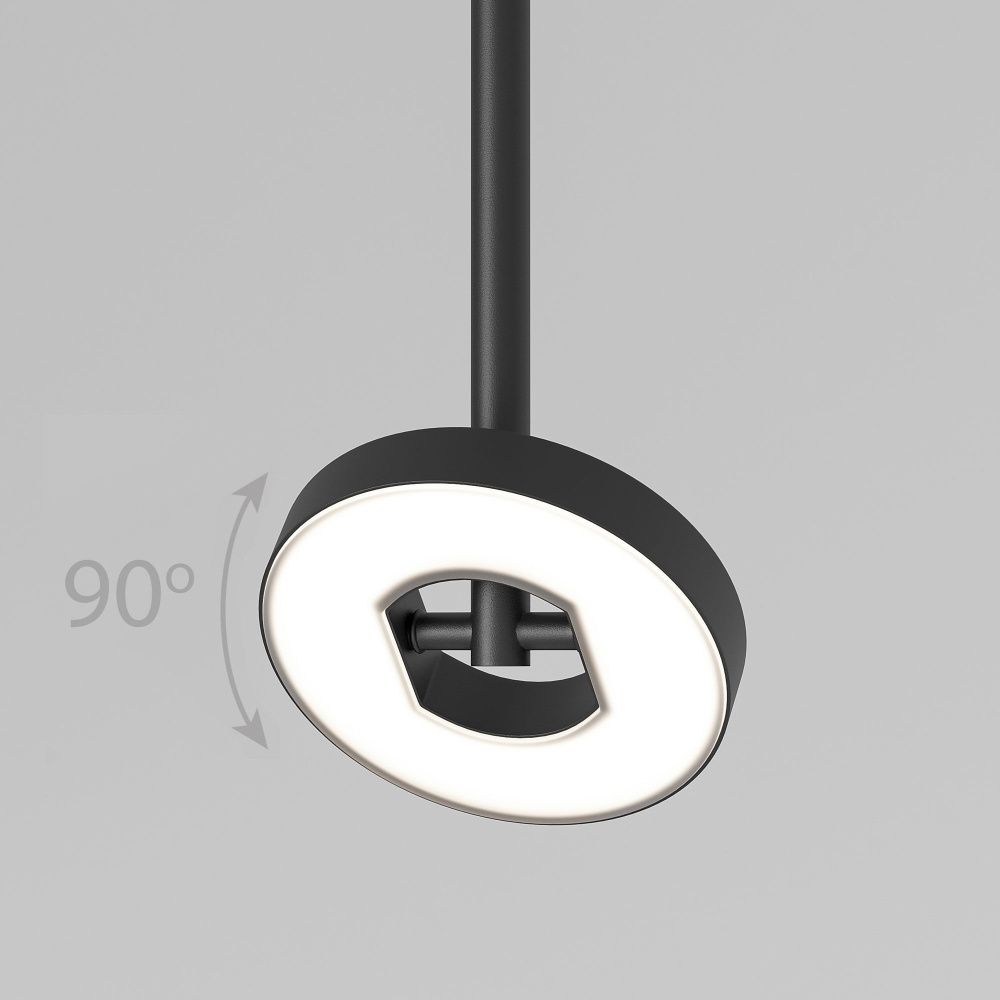 Уличный светильник 11*11*75 см, LED, 12W, 4000K, Elektrostandard Verano 35185/H,