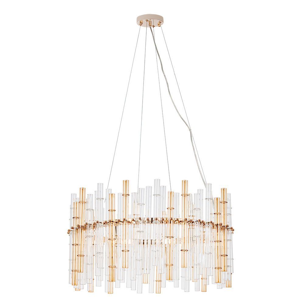 Люстра *60*30-100 см, 16*G9*40W, Arte Lamp Crystalla A4111LM-16GO, Золото