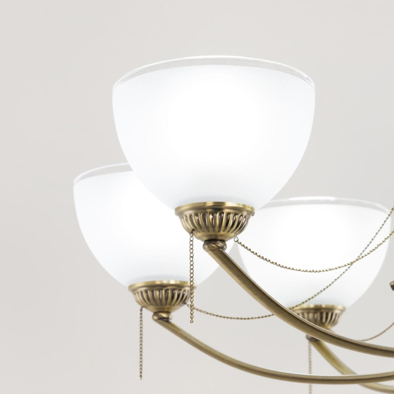 Люстра 80 см Citilux Франческа CL417283 бронза