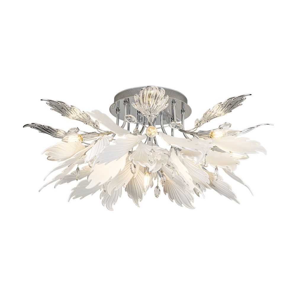 Люстра 85*35 см, 13*Е14*40W, Modelux  ML.6869.850 CR, Хром