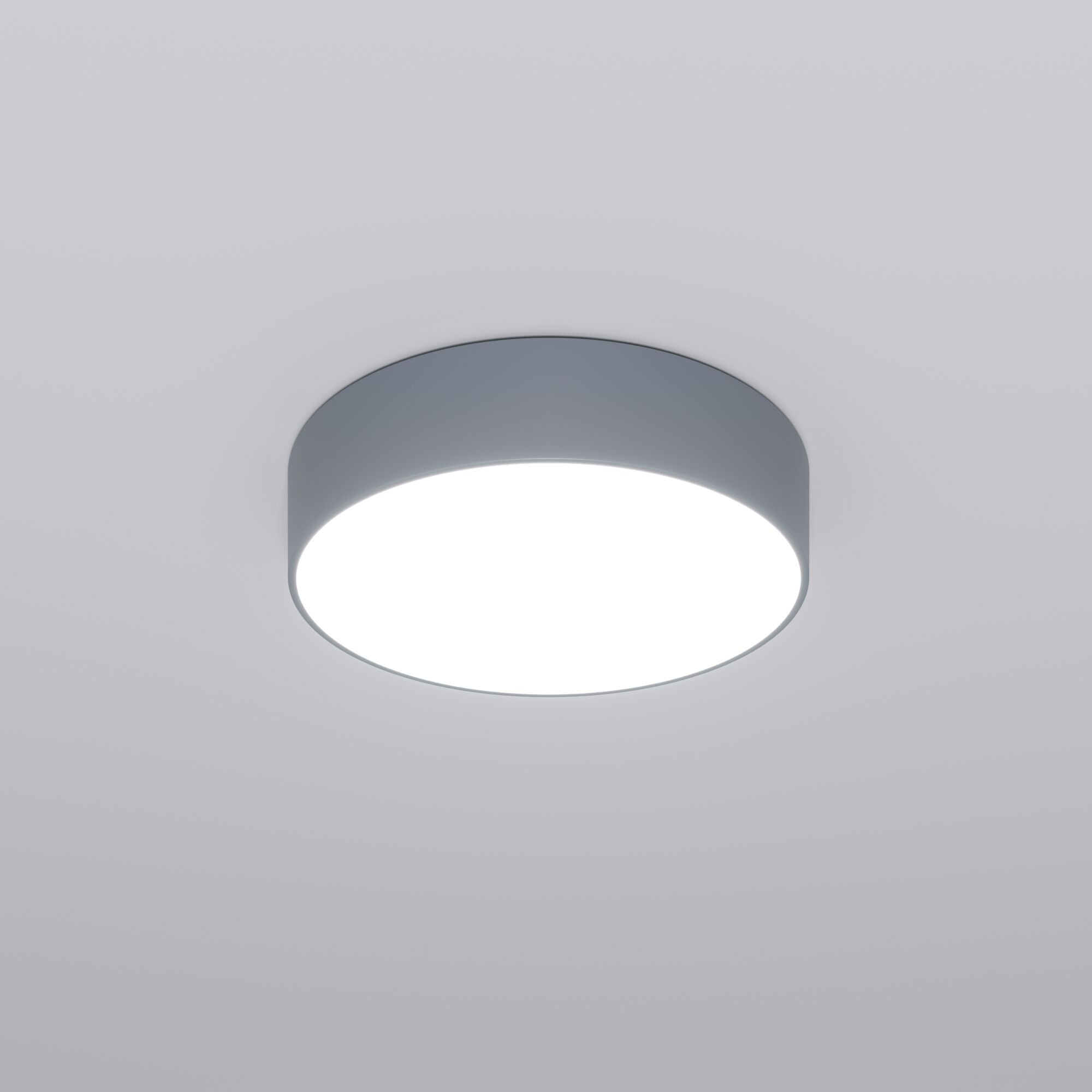 Светильник 40 см, 50W, 3300-6500K, Eurosvet Entire 90318/1, серый