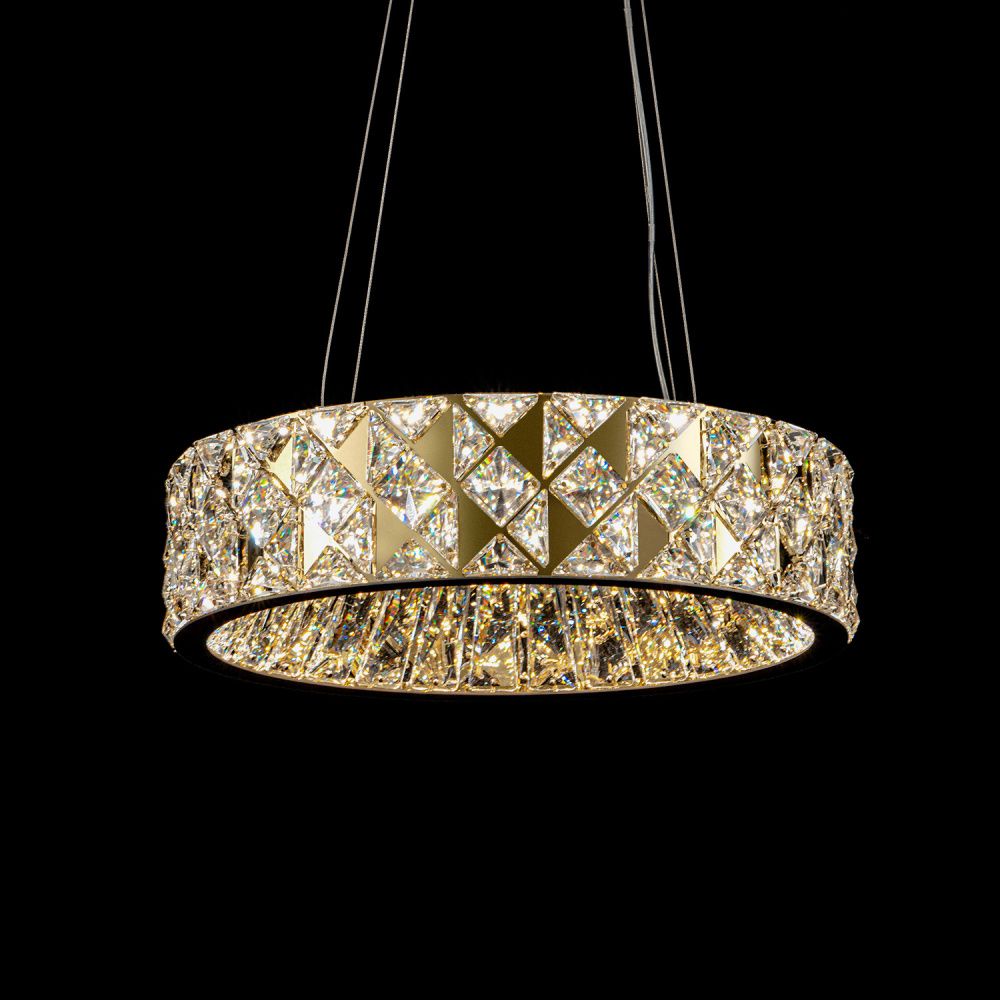 Люстра *40*10 см, LED*39W, 3000-6000K, Modelux  ML.335.400 GD, Золото