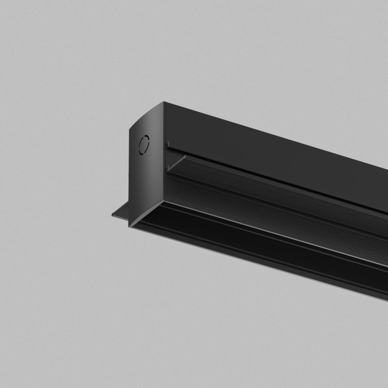 Шинопровод 200*5,6*4,6 см, Denkirs SMART 48V HIDE | СМАРТ 48V ХАЙД TR8542-BK, черный