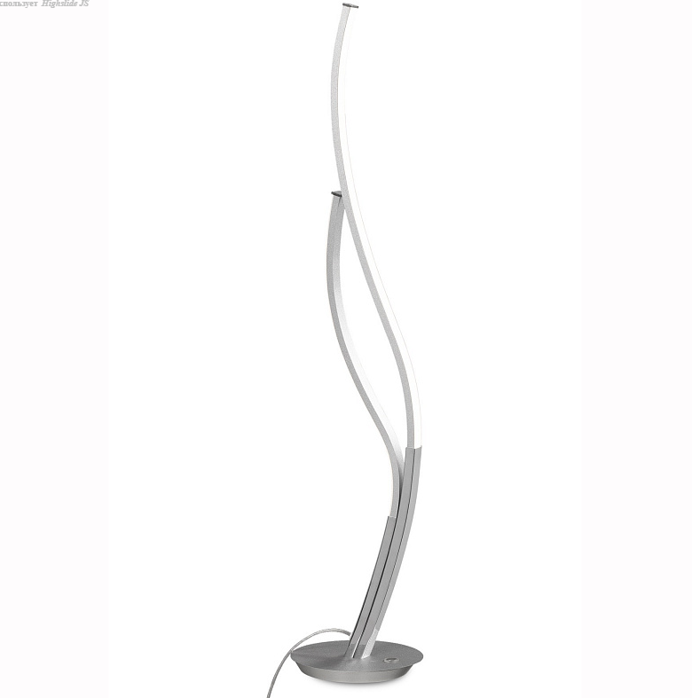 Настольная лампа Mantra Corinto 6110, 18W LED, 3000K, серебро-хром