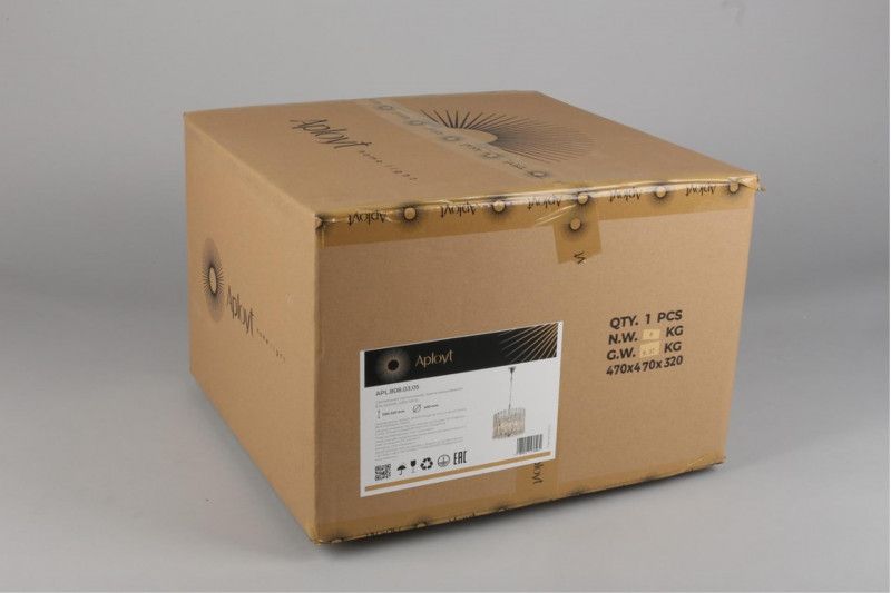 Подвесная люстра 40*32-115 см, 5*E14, 40W, Aployt Verene APL.808.03.05, хром