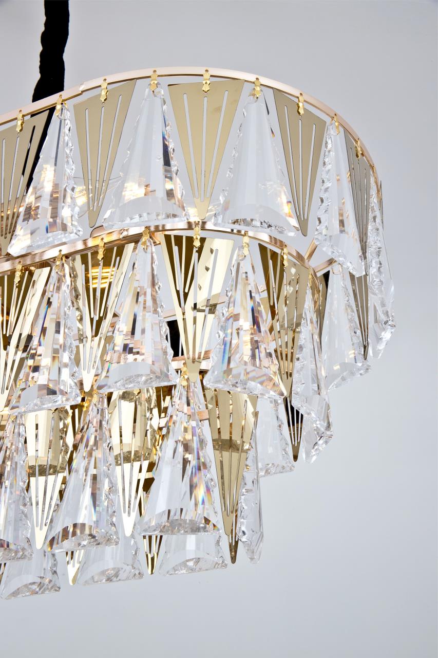 Подвесная люстра 90*28*80 см, Е14 10x40W, Хром MODELUX ML.313.10 CR