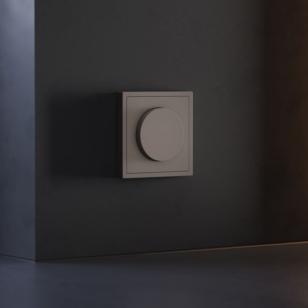 Накладка для светорегулятора поворотно-нажимного, S70, капучино Voltum VLS002014