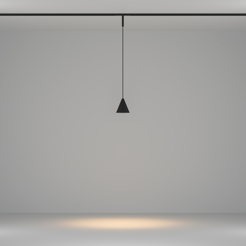 Светильник на шине 9*9*110,6 см, LED, 5W, 3000-6000К, Maytoni Technical CONO TR182-1-5WTW-M-B черный