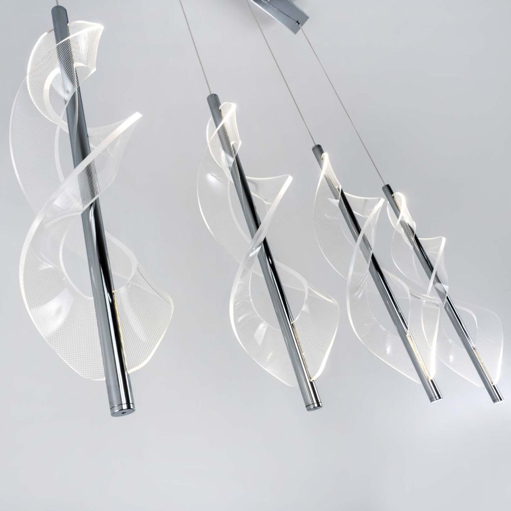 Подвесной светильник MODESTYLE MS.3028.4 CR хром