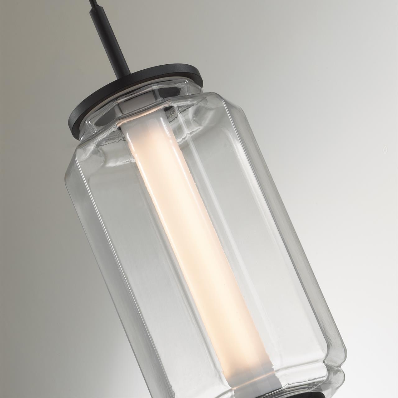 Подвесной светильник  15*15*40-197 см, 1*LED*11W Odeon Light Jam 5409/11L черный