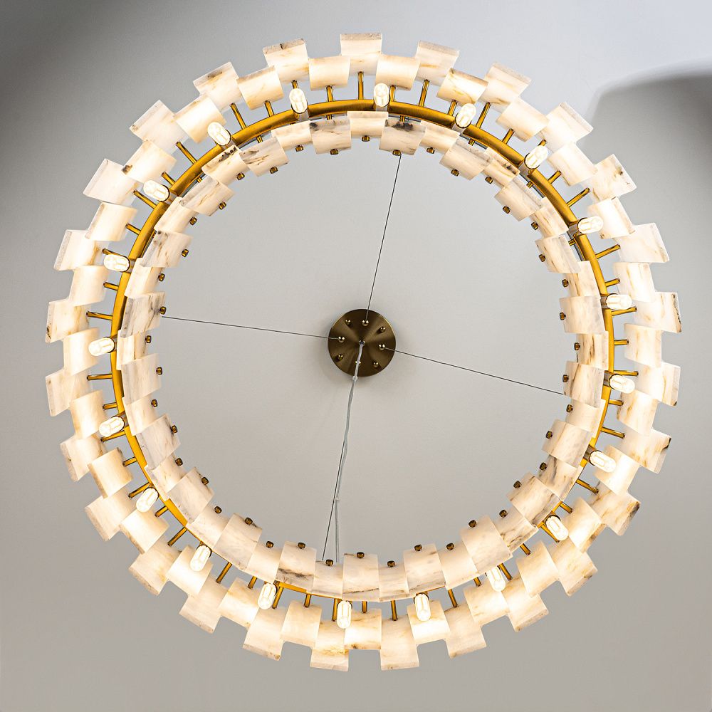 Люстра 80 см, 20*G9*40W, Modelux  ML.6998.800 BS, Латунь