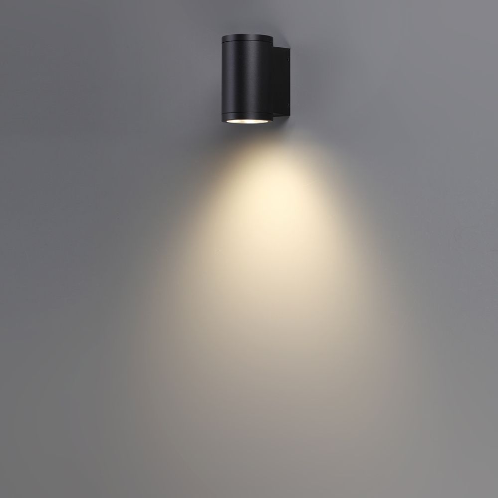 Настенный светильник 15 см, 12W, 3000K, Odeon Light 7142/12WL, черный