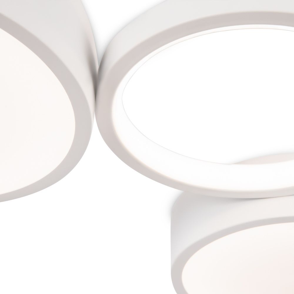 Светильник 60*37*-5 см, *LED*69W, Freya Молекула / Molecule FR6080CL-L92W, Белый
