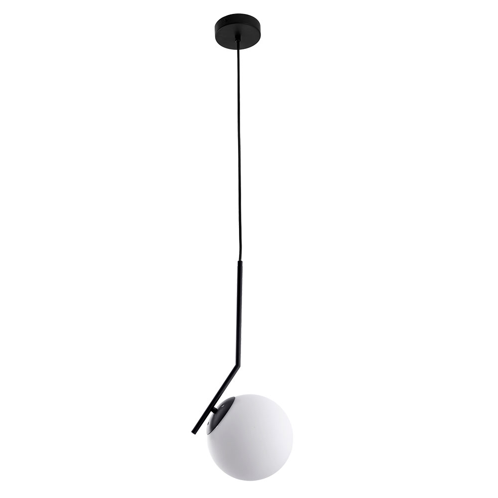 Подвесной светильник 53*25*20 см, 1*E27, 60W, Arte Lamp Bolla-Unica A1923SP-1BK, Черный