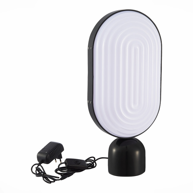 Прикроватная лампа 19*11*41 см, 1*LED 9W 3000K черный ST Luce Aire SL1302.404.01