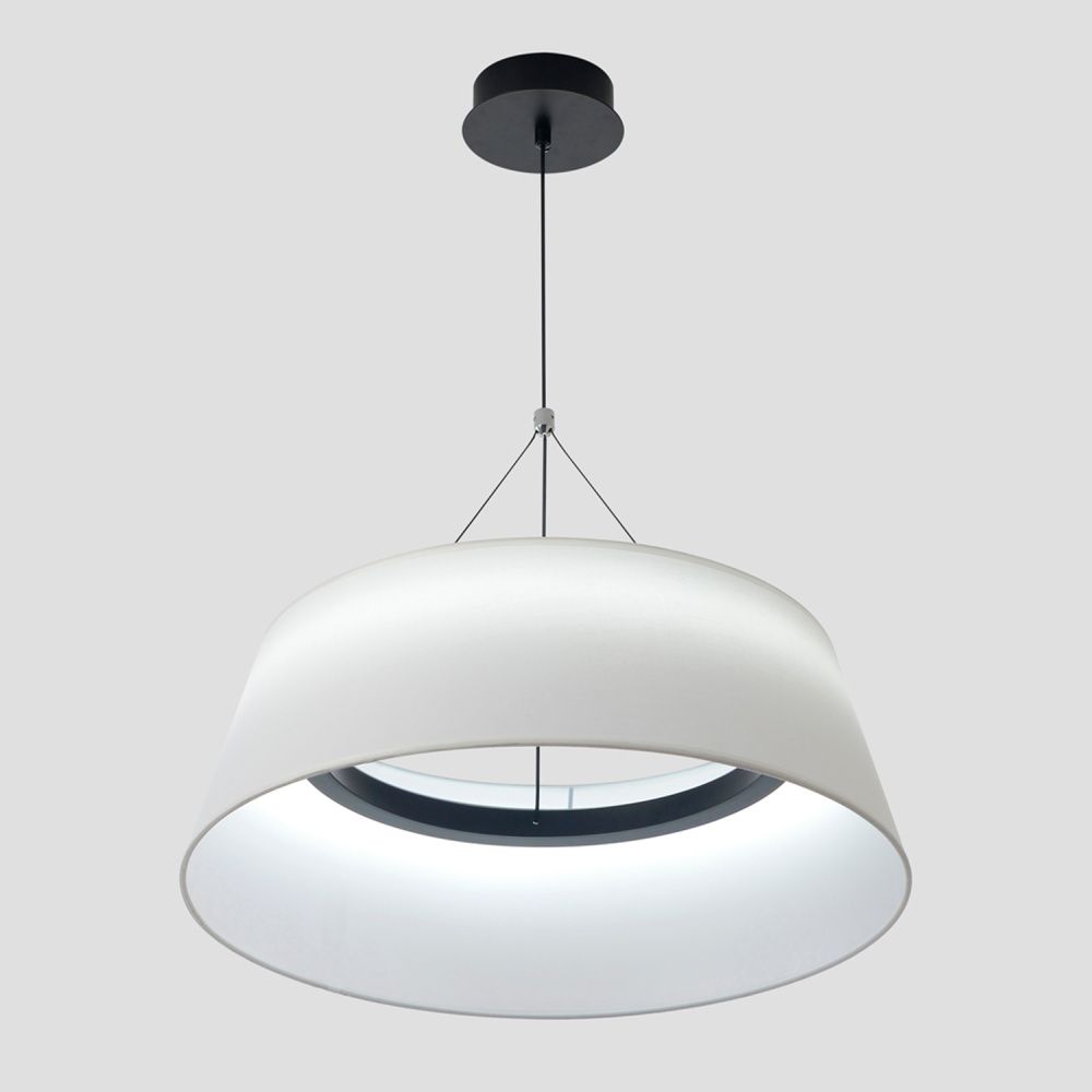 Светильник подвесной *49*16- см, *LED*30W, 3000-6000K, Crystal Lux Fusion FUSION SP30W LED, Черный