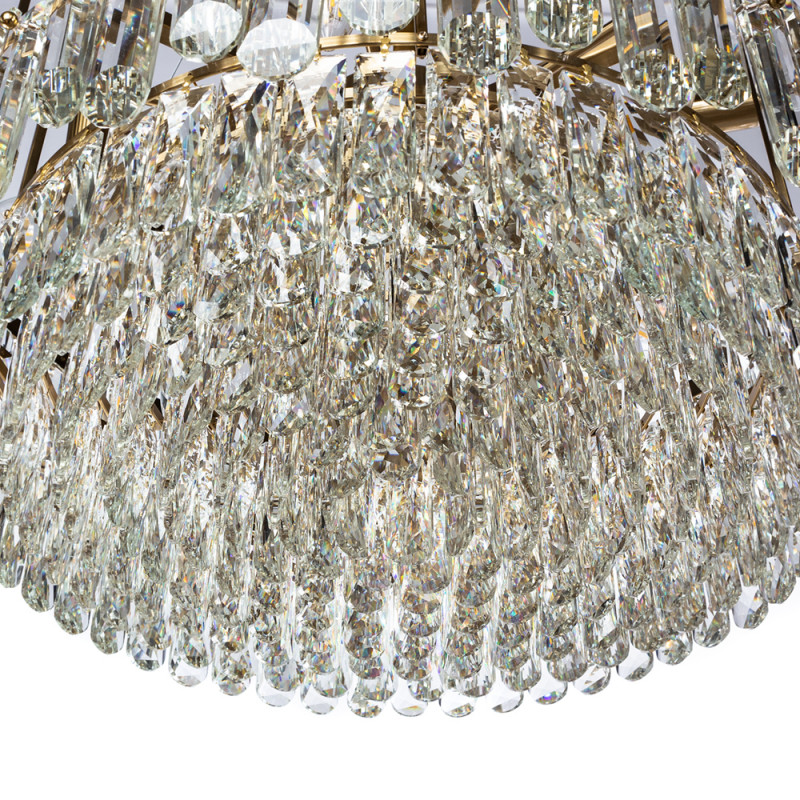 Светильник 80 см, Divinare Bellatrix 3510/17 SP-18, латунь