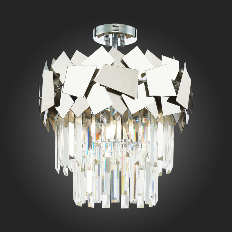 Люстра потолочная 41 см, 300W, ST LUCE CASERTA SL1232.102.05 Хром