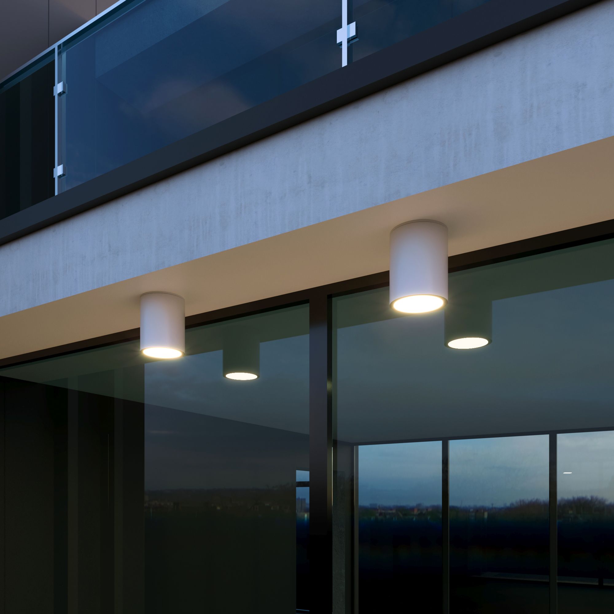 Светильник 9*9 см, LED 7W, 4000K IP65 35131/H белый Elektrostandard