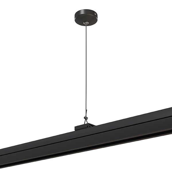 Подвес Lightstar BARRA 504197 универсальный трековый 5 м для однофазных и трехфазных треков ЧЕРНЫЙ, шт