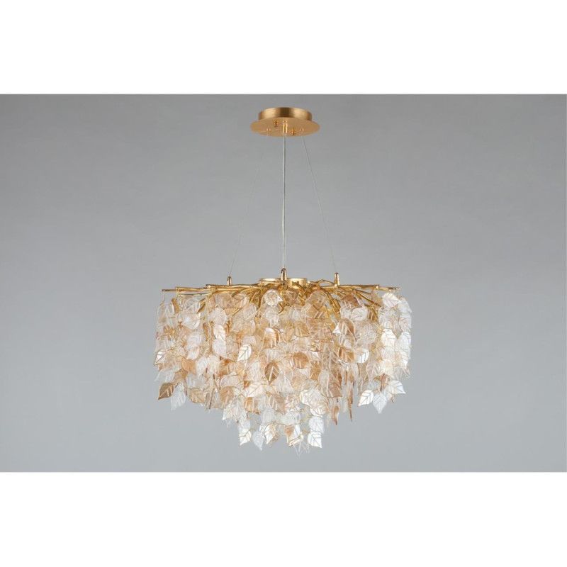 Подвесная люстра 60*80-190 см, 10*G9, 5W, Aployt Rochell APL.850.03.10, золотой