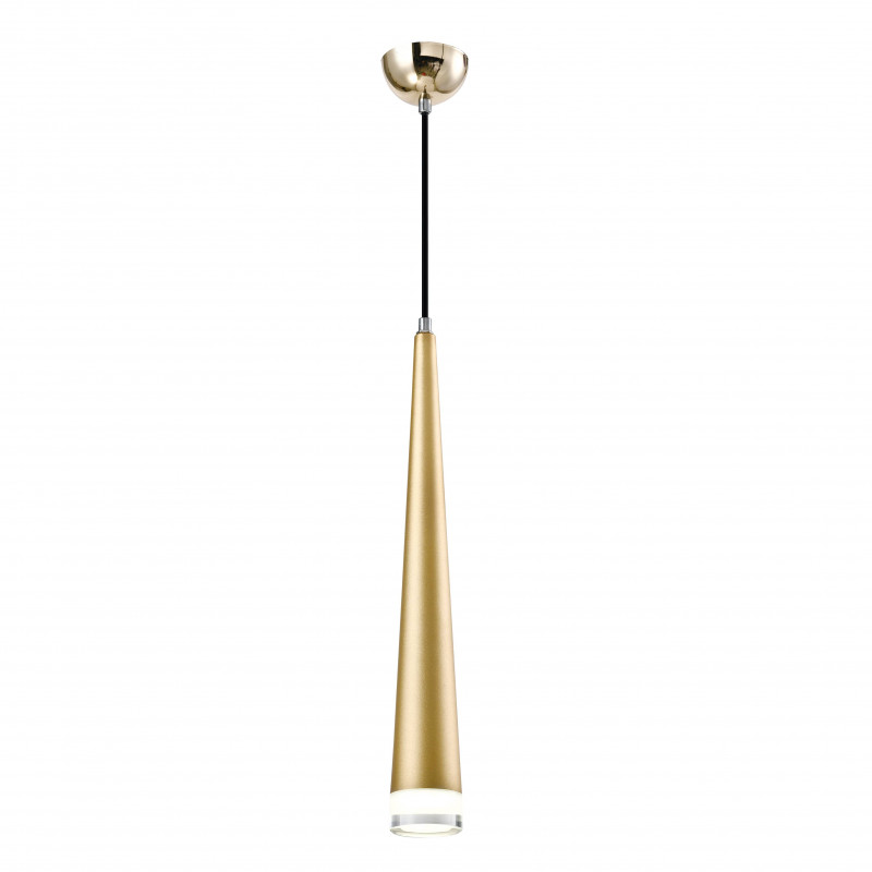 Подвесной светодиодный светильник 6*35 см, LED 3 W, Moderli Capital V2360-PL Золотой
