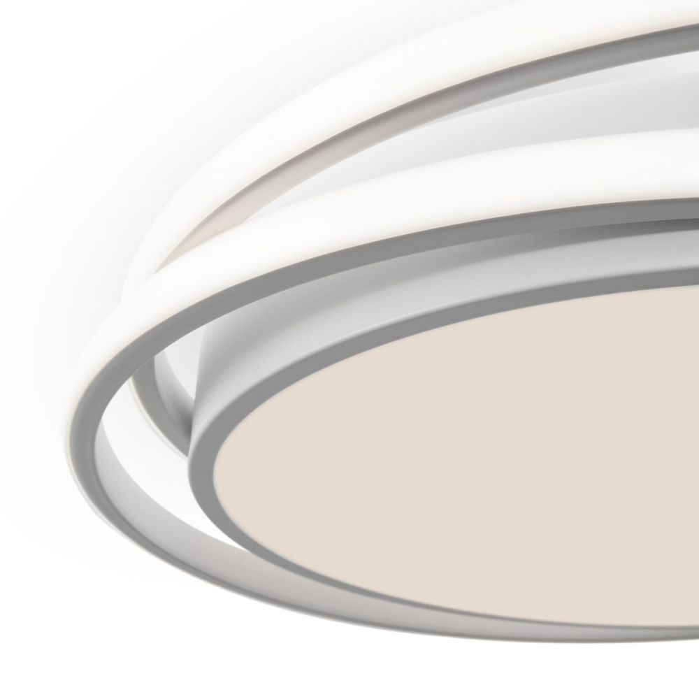 Потолочный светильник 50 см, 98W, 4000K, Freya Lisoa Market FR10031CL-L98W, белый