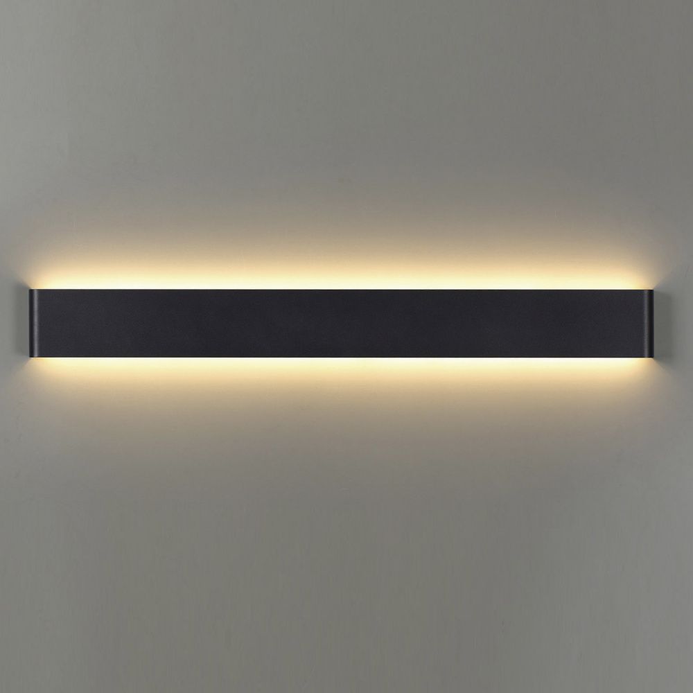 Бра 61*3,5*9-9 см, *LED*20W, 2700K, Mantra Egeo MAN8910, черный