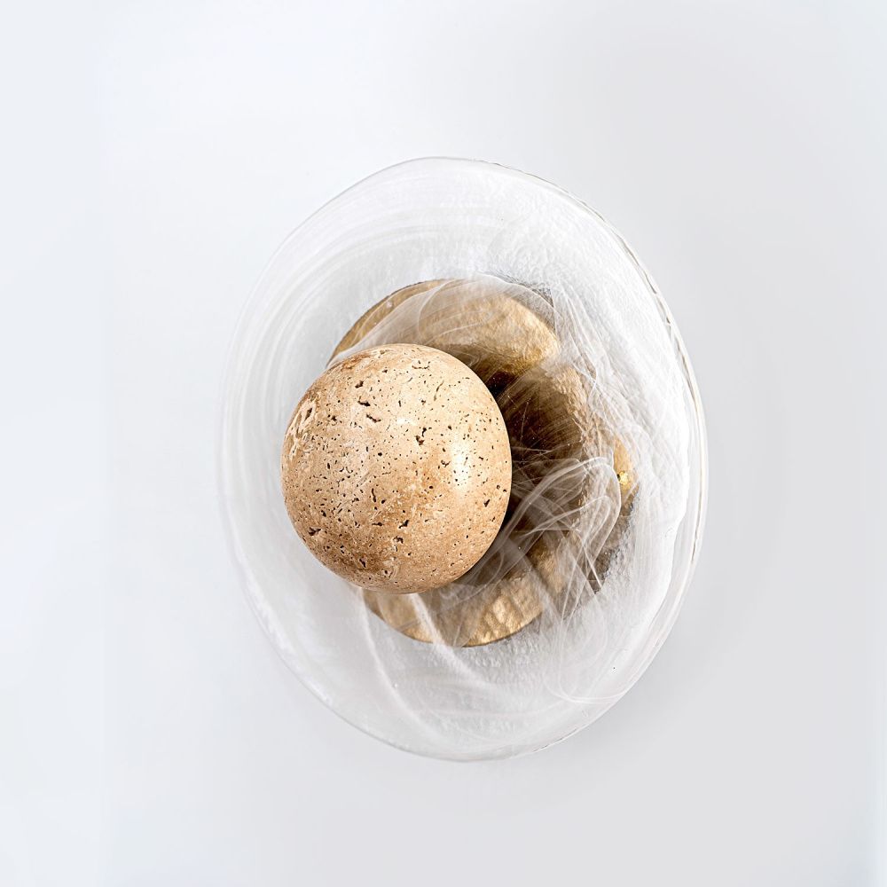 Настенный светильник 25 см, 5W, 4200K, MODESTYLE MS.1005.250, латунь