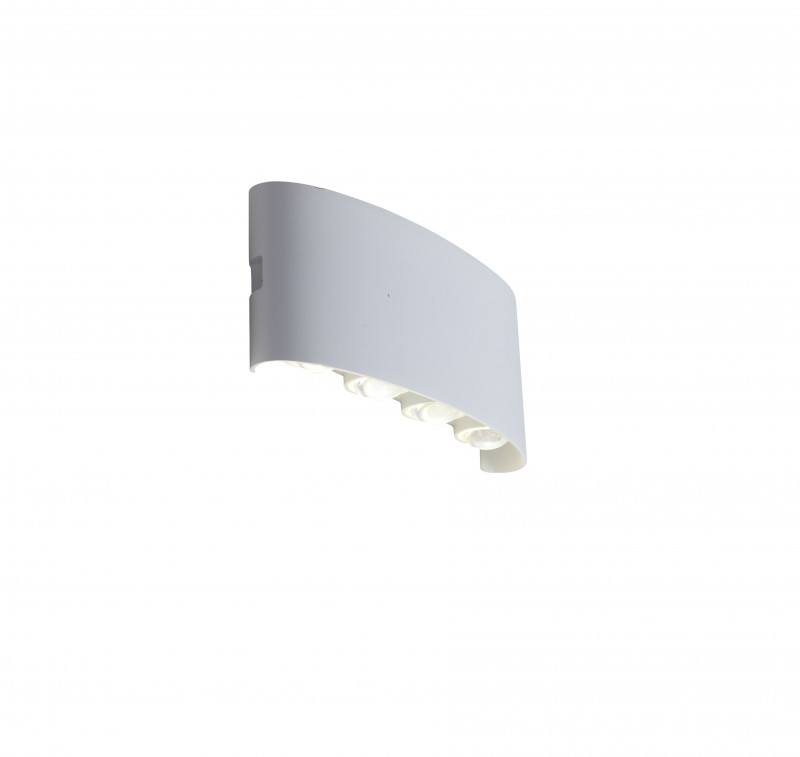 Светильник уличный настенный 22 см, 8W 4000K ST LUCE BISELLO SL089.501.08 Белый кварцевый