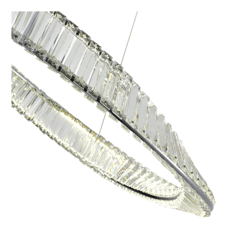 Светильник подвесной 80*200 см, LED*1*45W, 4000K, St Luce Ritorto SL6204.111.01, Хром