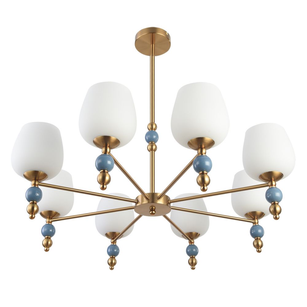 Люстра на штанге 80 см, Lumion Moderni Lolita 8426/8C, бронза